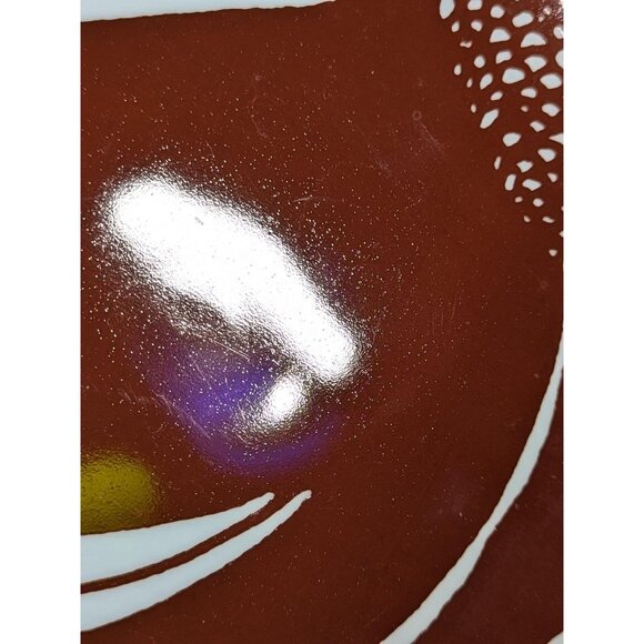 1970s Mikasa Cathy Hardwick Wheat Brown Cup, Saucer and Dinner Plate, RARE Find - Picture 7 of 9